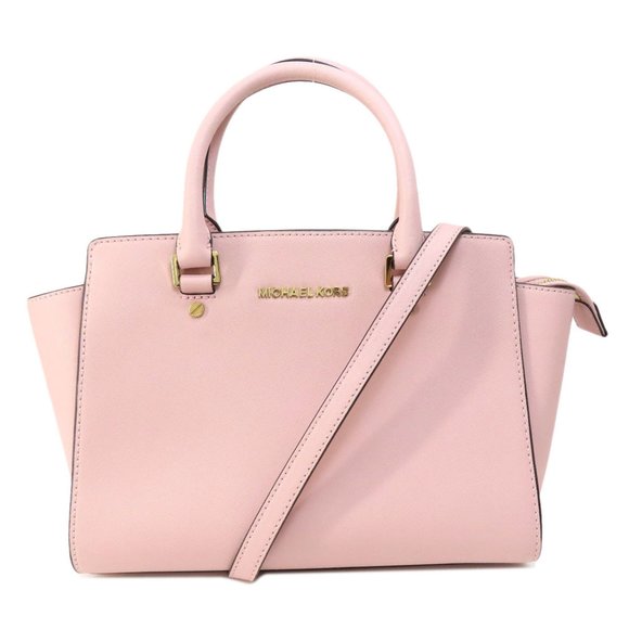 Michael Kors Selma Pink Leather handbag - Picture 1 of 10
